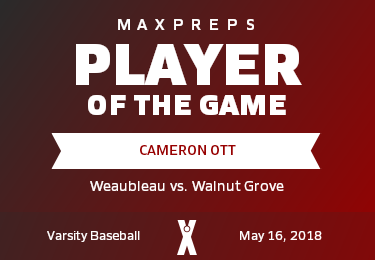 #23 Cameron Ott Player of the Game badge
