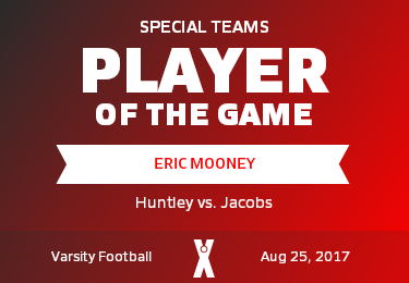 #5 Eric Mooney Player of the Game badge