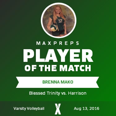 #12 Brenna Mako Player of the Game badge