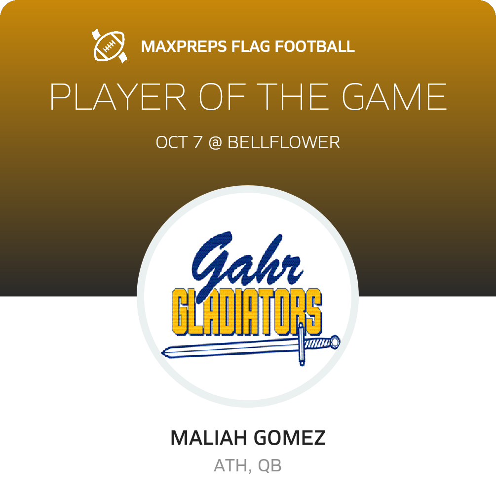 Player of the Game