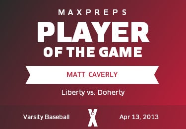#22 Matt Caverly Player of the Game badge