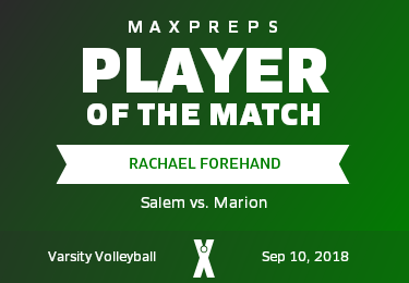 #3 Rachael Forehand Player of the Game badge
