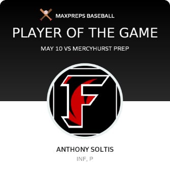 #12 Anthony Soltis Player of the Game badge