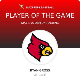 #16 Ryan Gross Player of the Game badge