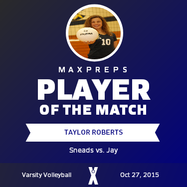 #10 Taylor Roberts Player of the Game badge