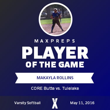 #11 Makayla Rollins Player of the Game badge