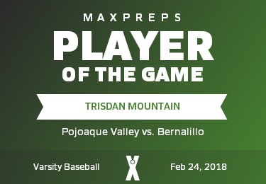 #8 Trisdan Mountain Player of the Game badge