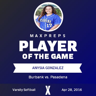 #17 Anysia Gonzalez Player of the Game badge