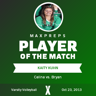 #14 Kaity Kuhn Player of the Game badge
