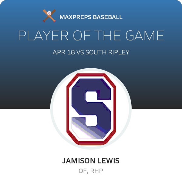 #16 Jamison Lewis Player of the Game badge