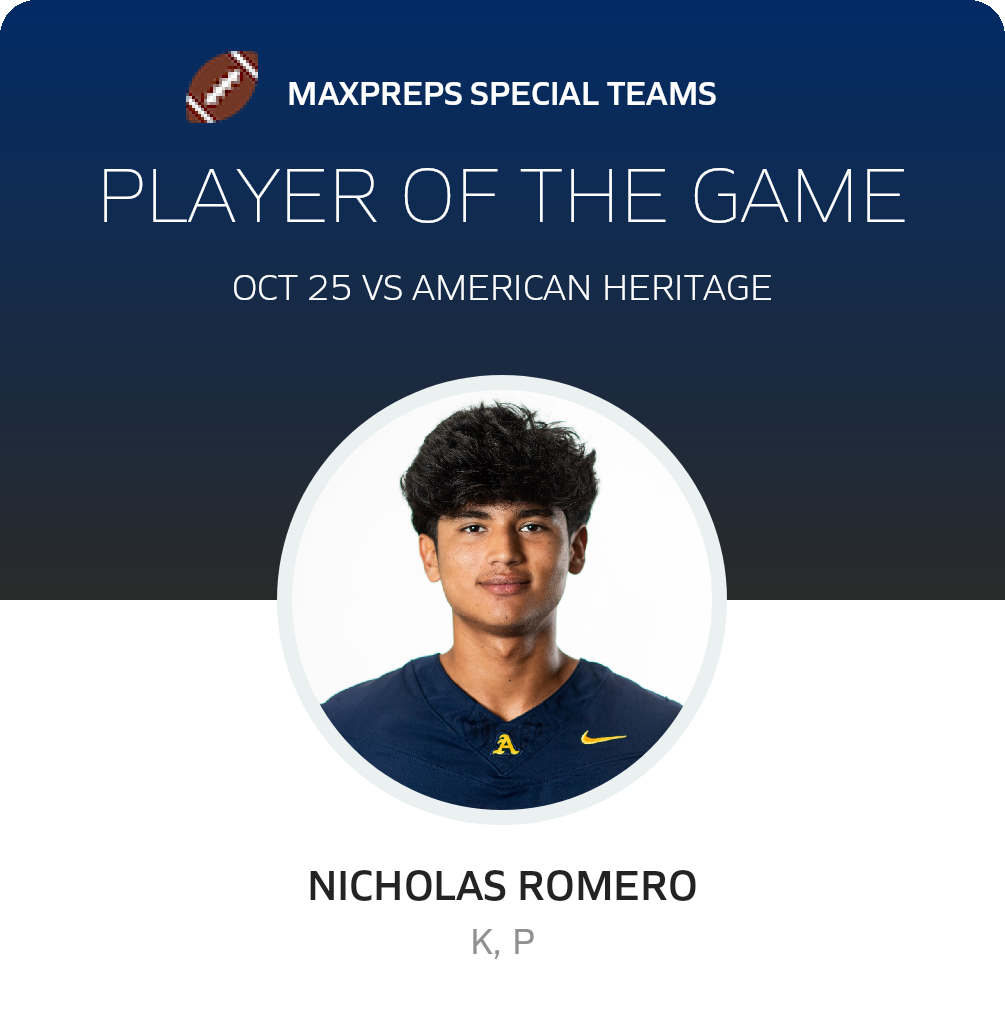 Player of the Game