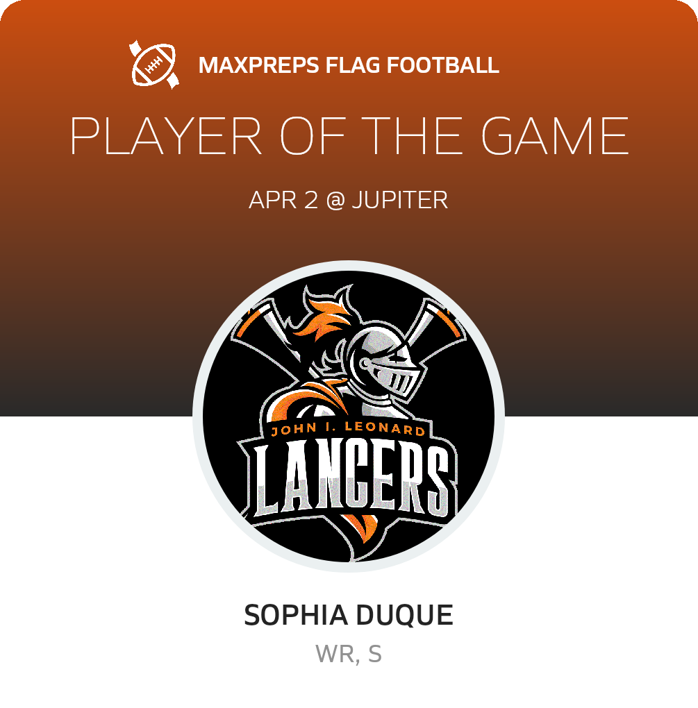 Player of the Game