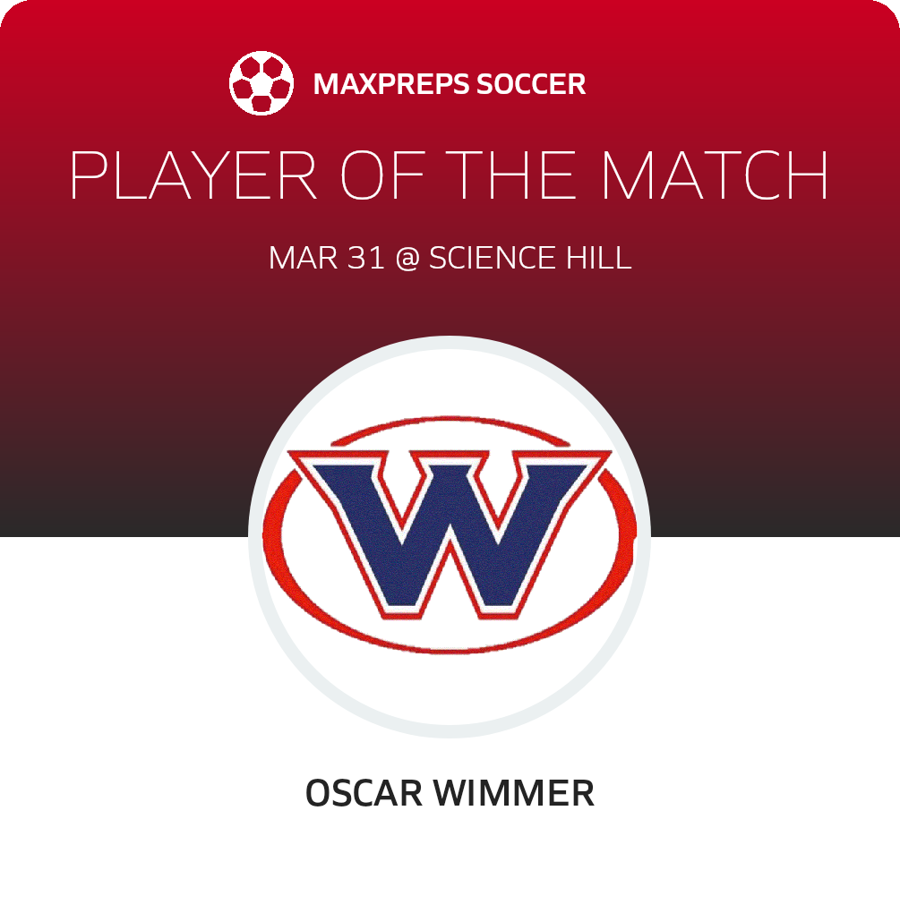 #20 Oscar Wimmer Player of the Game badge