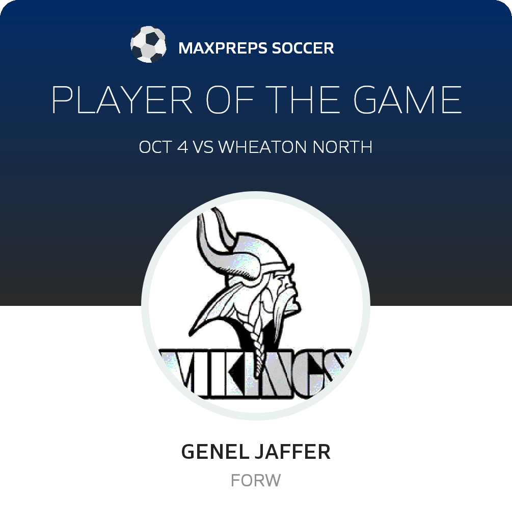 #23 Genel Jaffer Player of the Game badge