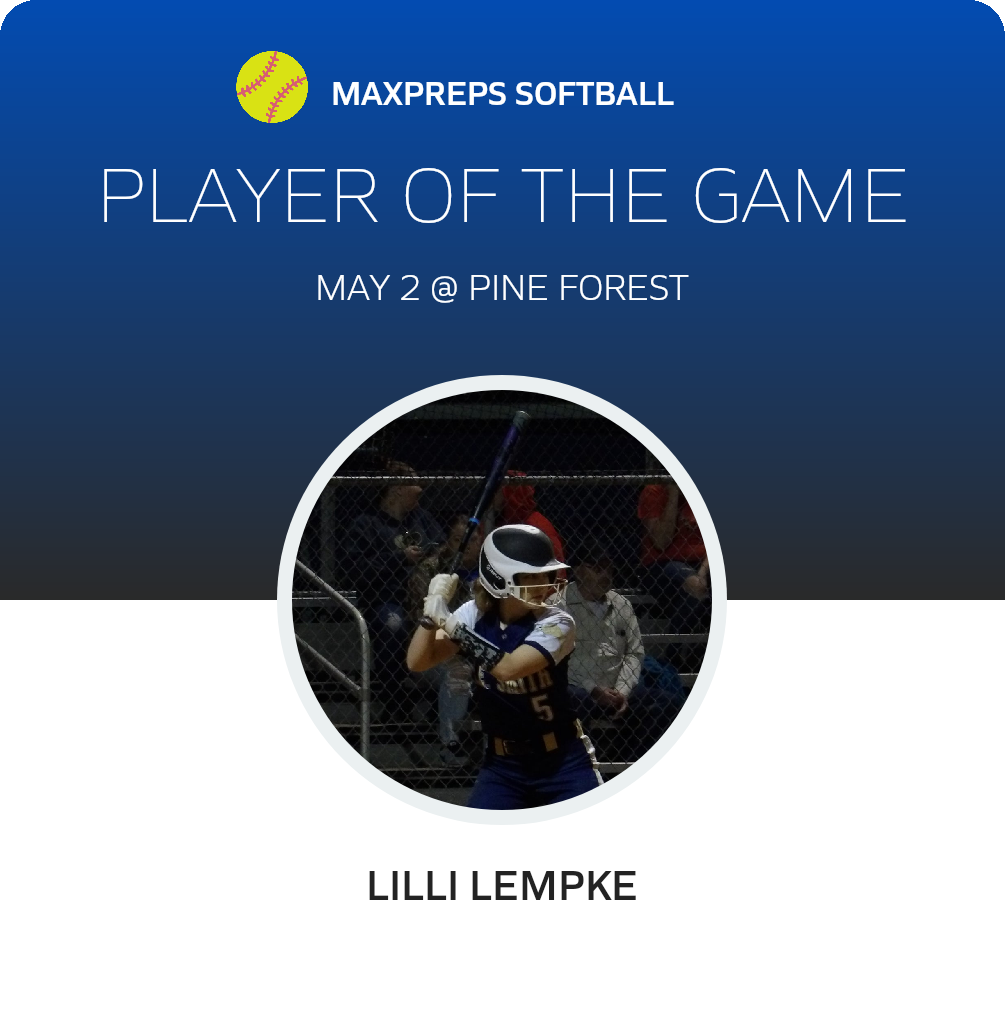 #5 Lilli Lempke Player of the Game badge