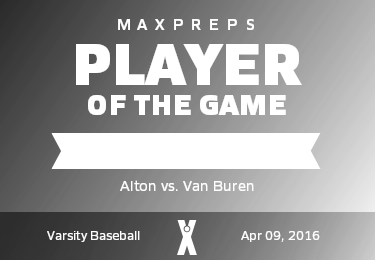 James Alford Player of the Game badge