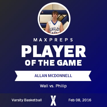 #13 Allan McDonnell Player of the Game badge