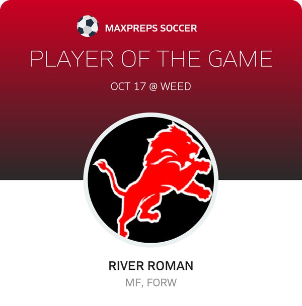 #10 River Roman Player of the Game badge