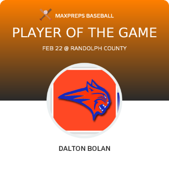 #11 Dalton Bolan Player of the Game badge