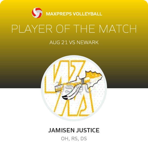 #13 Jamisen Justice Player of the Game badge