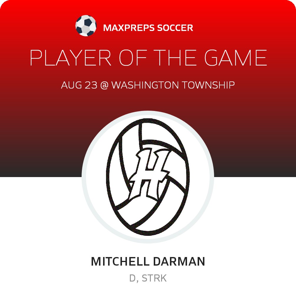 #20 Mitchell Darman Player of the Game badge