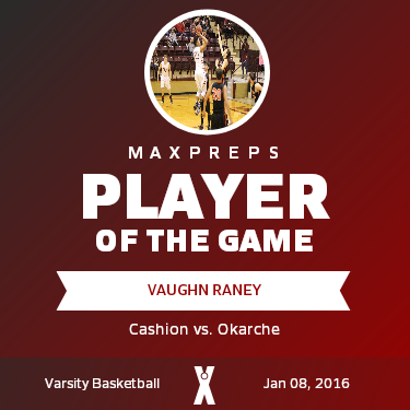 #20 Vincent Raney Player of the Game badge