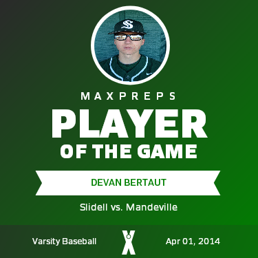 #26 Devan Bertaut Player of the Game badge
