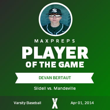 #26 Devan Bertaut Player of the Game badge