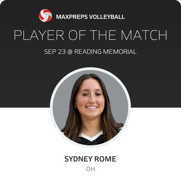 #24 Sydney Rome Player of the Game badge