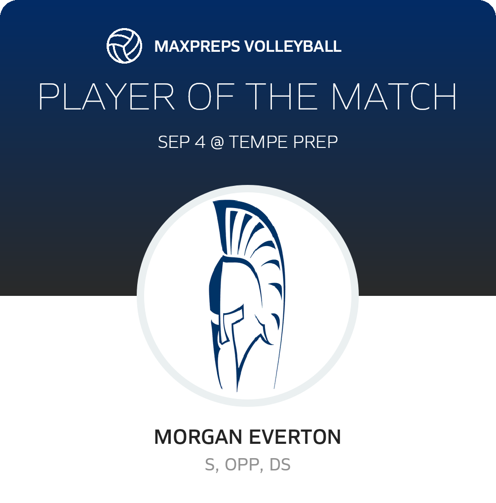 #4 Morgan Everton Player of the Game badge