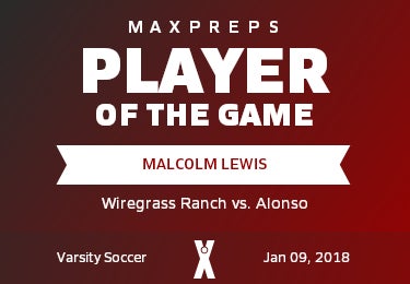 #9 Malcolm Lewis Player of the Game badge