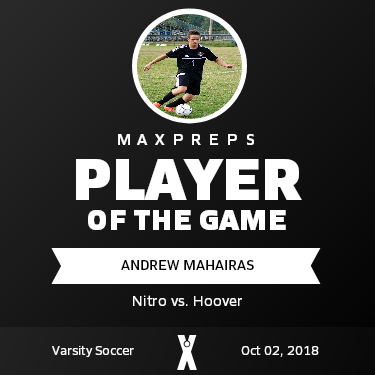 #1 Andrew Mahairas Player of the Game badge