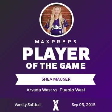 #7 Shea Mauser Player of the Game badge