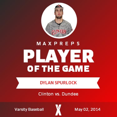#20 Dylan Spurlock Player of the Game badge