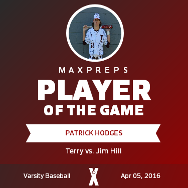 #20 Patrick Hodges Player of the Game badge