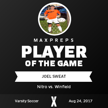#25 Joel Sweat Player of the Game badge