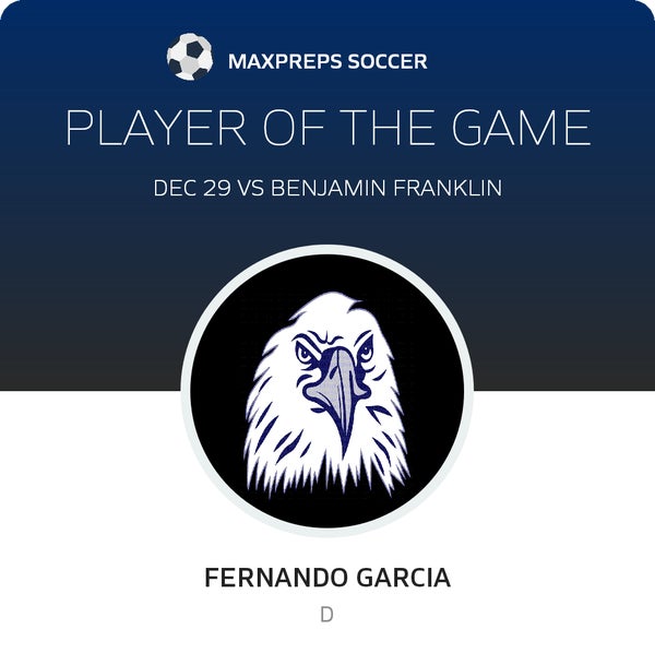 #4 Fernando Garcia Player of the Game badge