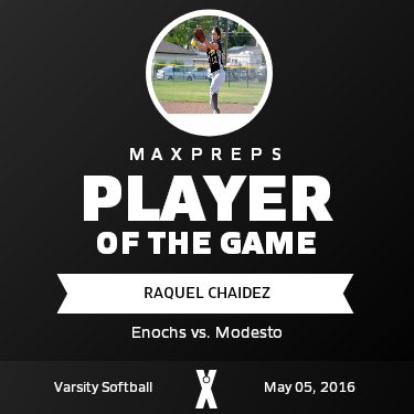 #13 Raquel Chaidez Player of the Game badge