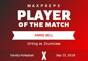 #4 Annie Bell Player of the Game badge