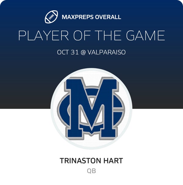 #1 Trinaston Hart Player of the Game badge