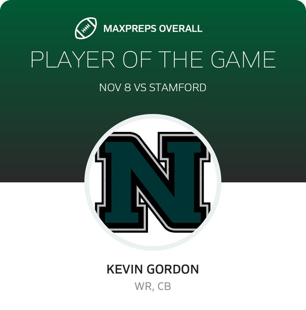 #4 Kevin Gordon Player of the Game badge