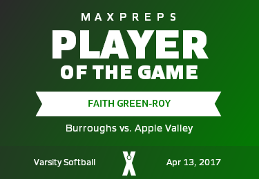 #13 Faith Green-Roy Player of the Game badge