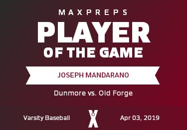 #5 Joseph Mandarano Player of the Game badge