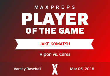 #3 Jake Komatsu Player of the Game badge