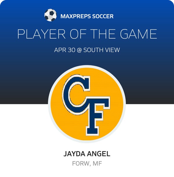 #1 Jayda Angel Player of the Game badge