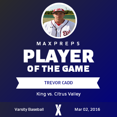 #29 Trevor Cadd Player of the Game badge