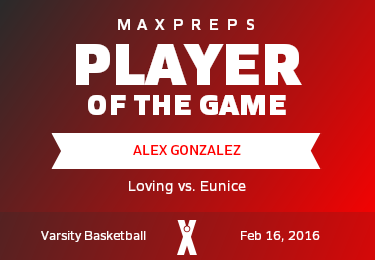 #20 Alex Gonzalez Player of the Game badge