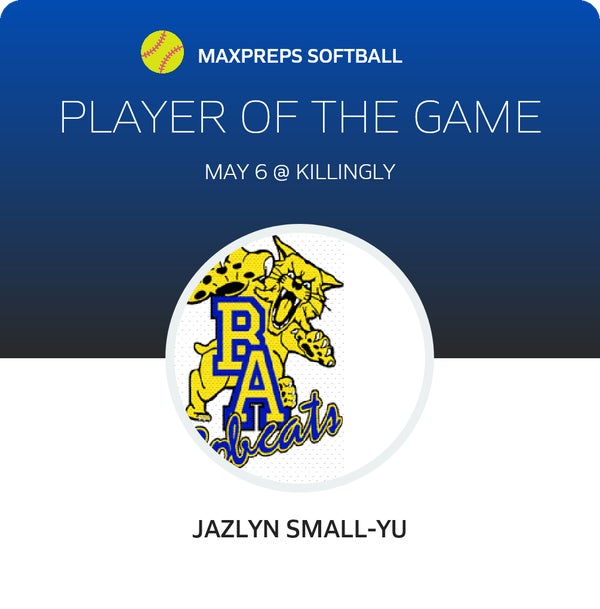 #18 Jazlyn Small-Yu Player of the Game badge