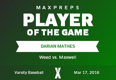 #21 Darian Mathes Player of the Game badge
