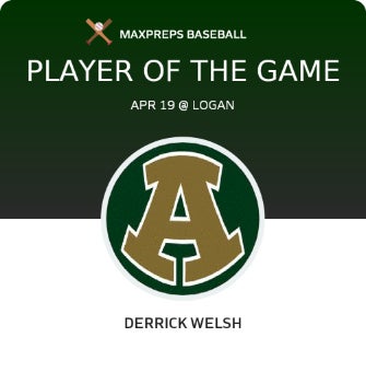 #14 Derrick Welsh Player of the Game badge
